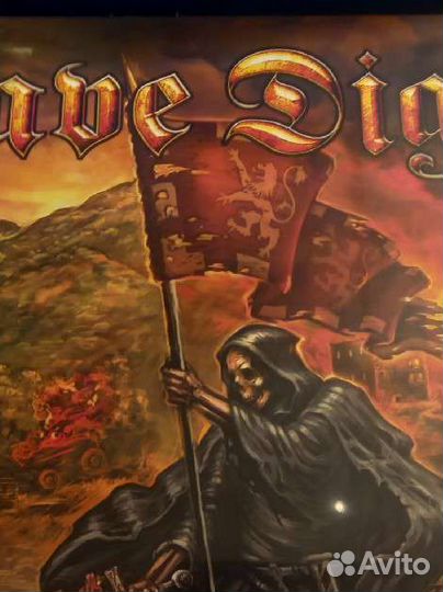 Grave Digger Кровавые Поля(Fields of Blood) LP