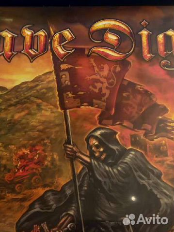 Grave Digger Кровавые Поля(Fields of Blood) LP