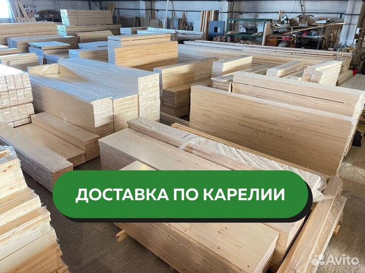 Мебельный щит / шлифуем / брашируем / красим