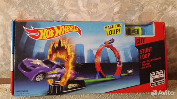 Автотрек с одной машинкой