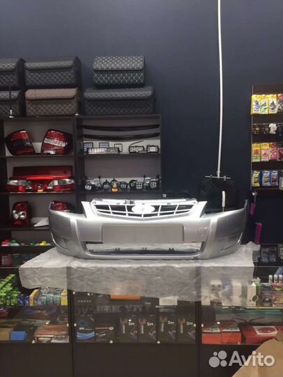 Бампер приора в цвет