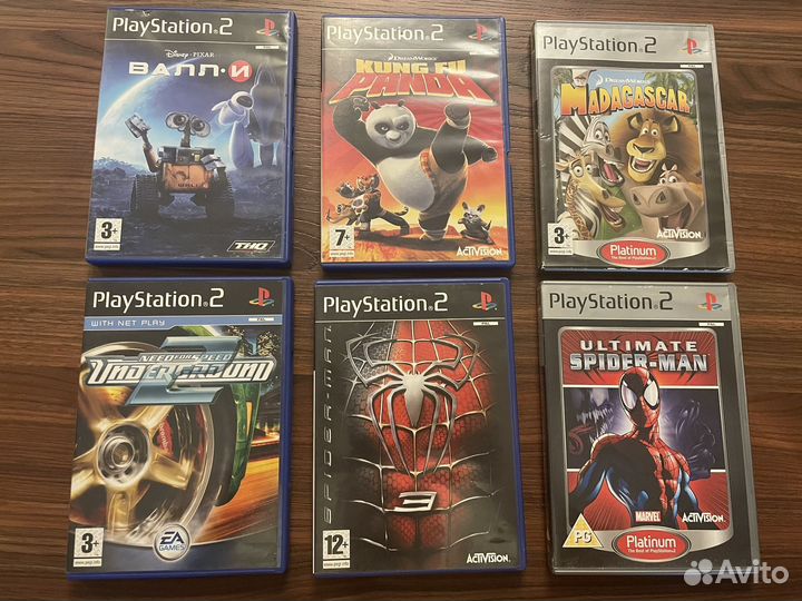 Игры PS 2 лицензия