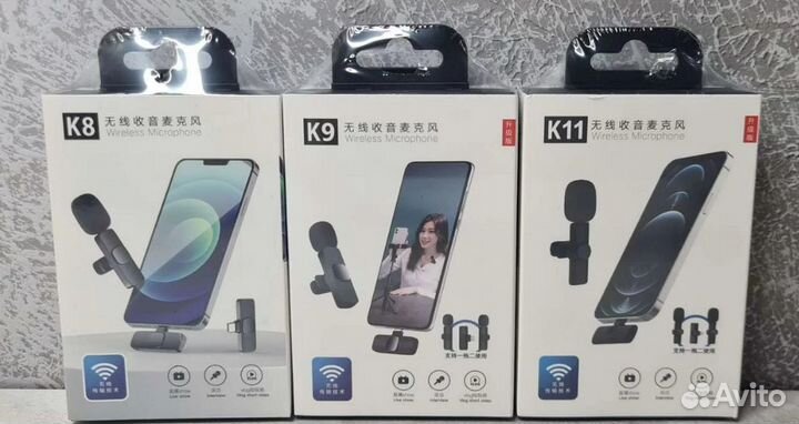 Петличный микрофон / петличка для iPhone Android