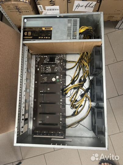 Продувной корпус для майнинга полный комплект