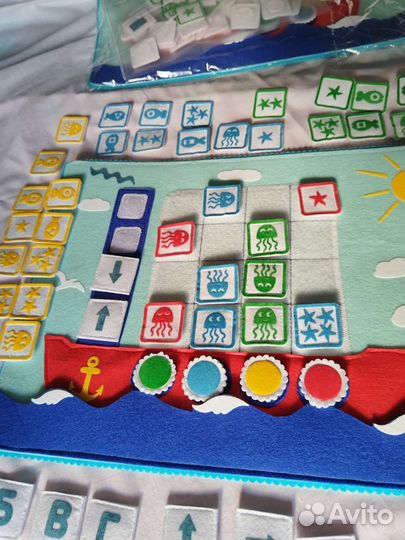 Развивающая игра Кораблик