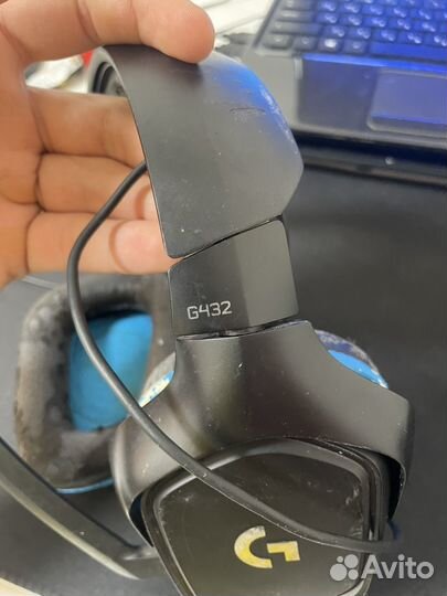 Наушники Logitech g432