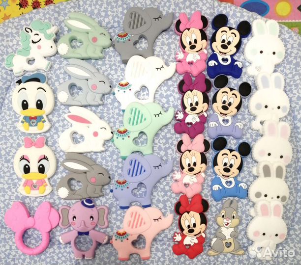 Силиконовые Грызунки для детей