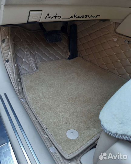 5D Ковры Lexus LS460 GS IS NX200 RX300 Бежевые