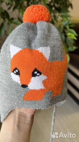 Шапка теплая для младенца