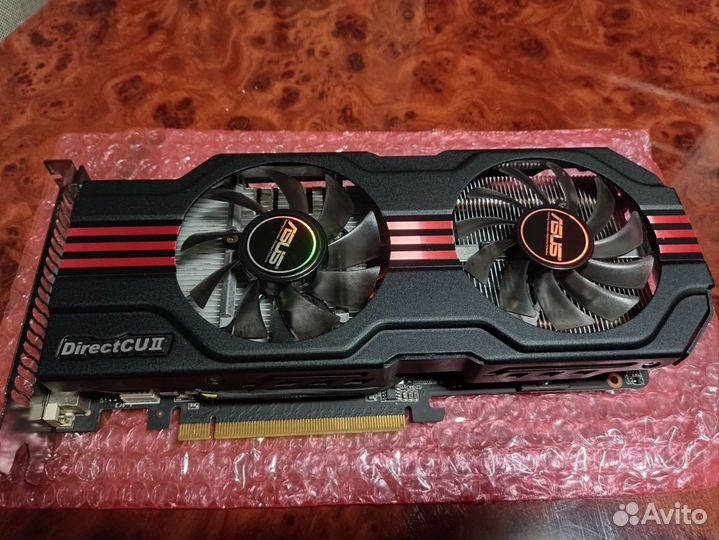 Видеокарта nvidia GeForce asus GTX 560 1GB gddr5