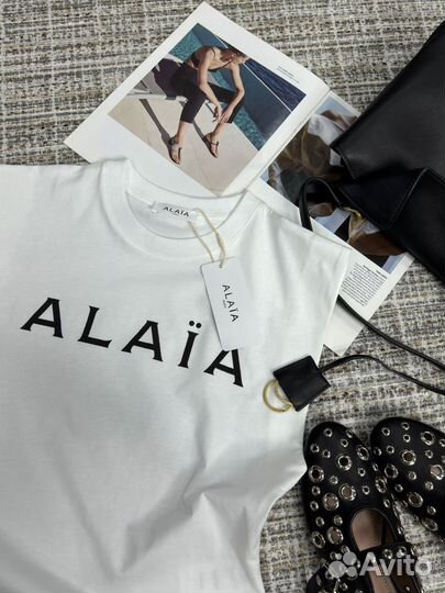 Майка (футболка) Alaia premium