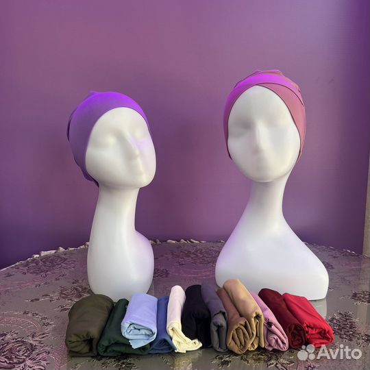 Шапочки султанки и прямые