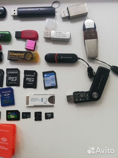 Внешние накопители памяти и адаптеры