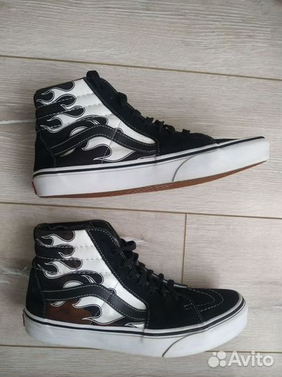 Кеды vans высокие