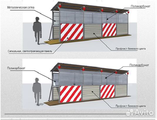 Строительные ограждения /заборы аренда