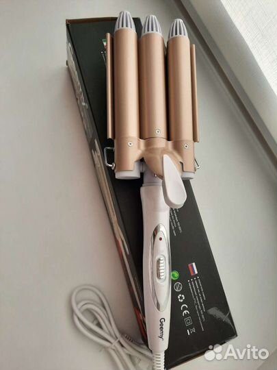 Плойка тройная для волос