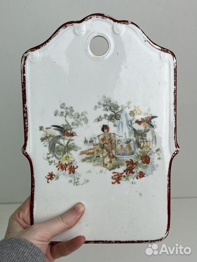 Антикварная сырная доска Вербилки