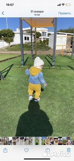 Шапочка и снуд toucankids Simple экрю