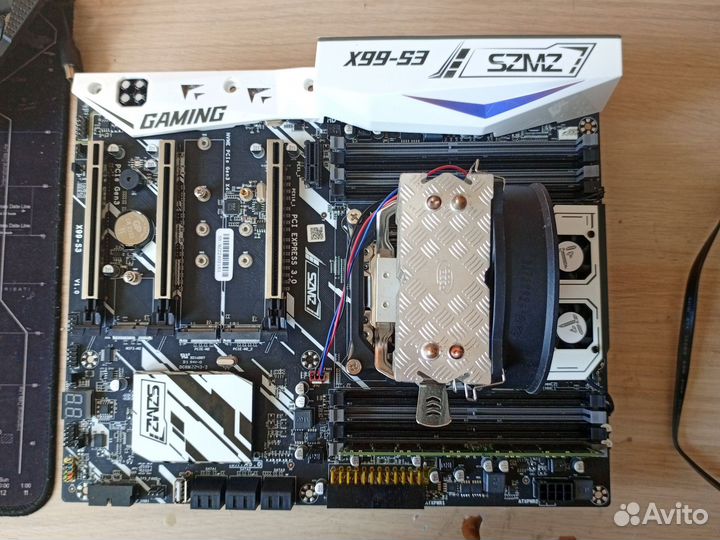 Материнская плата zeon x99