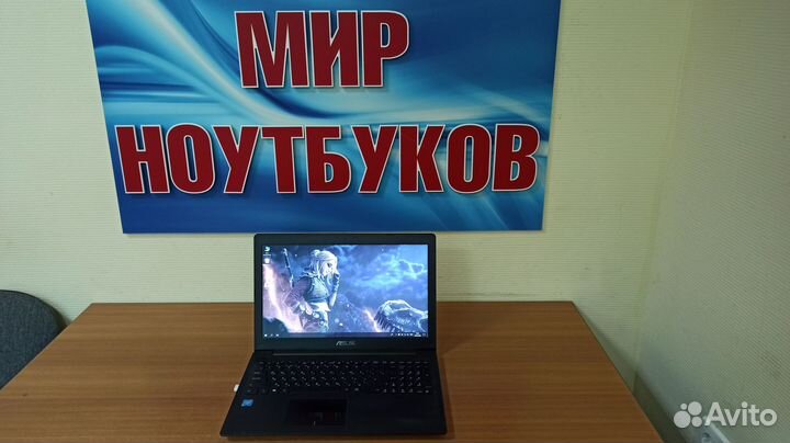 Тонкий лёгкий ноутбук Asus для работы и дома