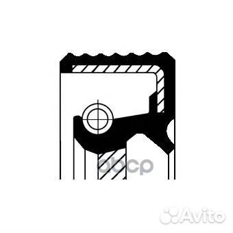 Сальник коленчатого вала 15510081B Corteco