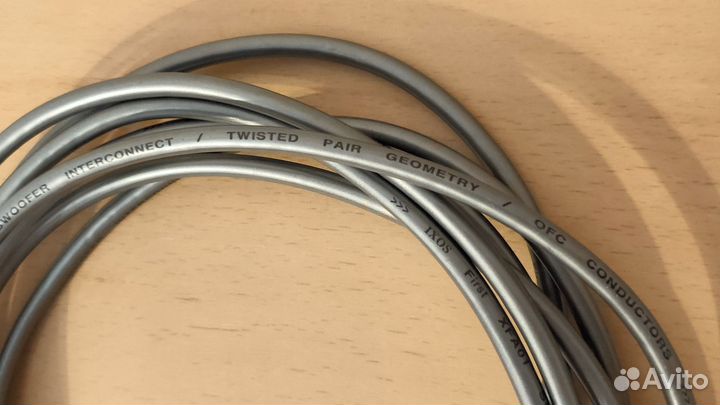 Ixos 5м сабвуферный кабель RCA