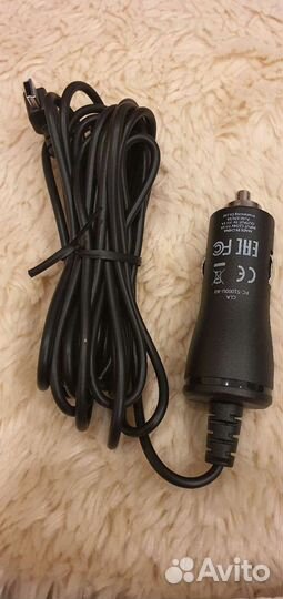 Автомобильное зарядное устройство mini usb 3 метра