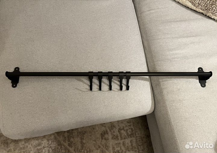 На брони Рейлинг hultarp IKEA черный