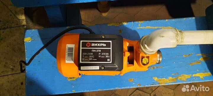 Насос поверхностный Вихрь пн-370
