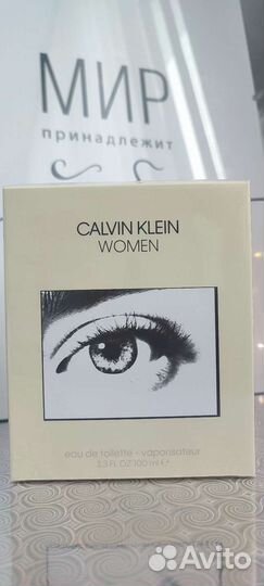 Оригинал туалетная вода calvin klein Women 100мл