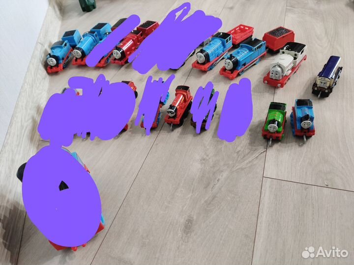 Паровозик Томас и его друзья, рельсы и др