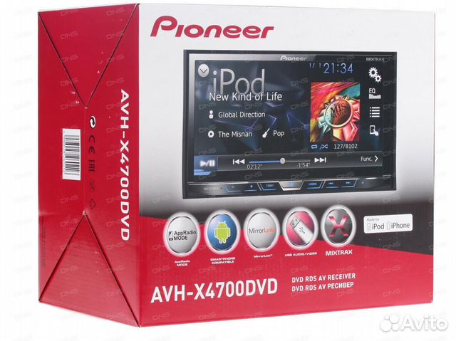 Автомагнитола Pioneer AVH-x4700dvd
