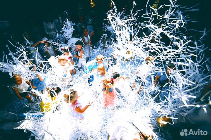 Аниматор Бумажное Шоу Химия Крио Пузыри Азот Квест