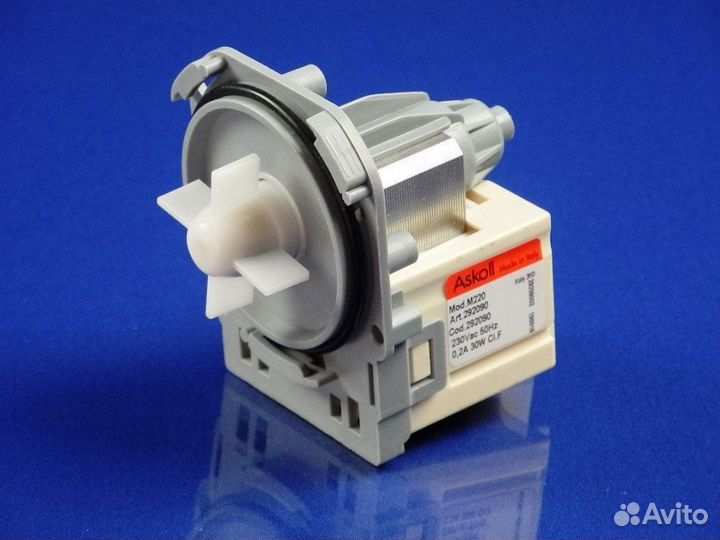 Запчасти для быт тех.Помпы-насосы для стир машин