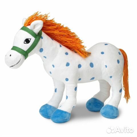 Мягкая игрушка Micki Пеппи Длинный чулок: Лошадь Лилла 30 см (MC PP 44371900)