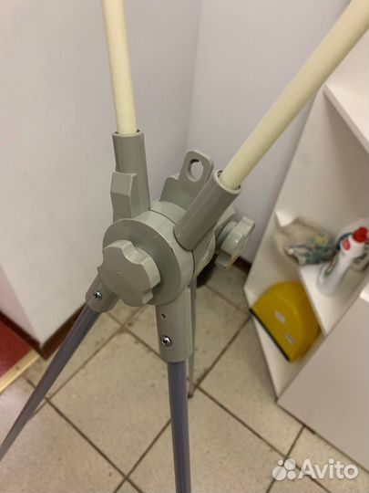 Мобильный рекламный стенд, с регулировкой