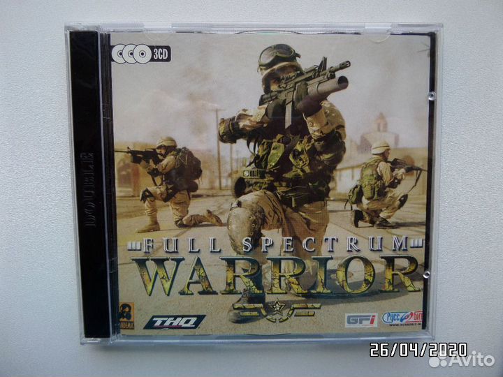Компьютерная игра Full Spectrum Warrior. PC (3CD)