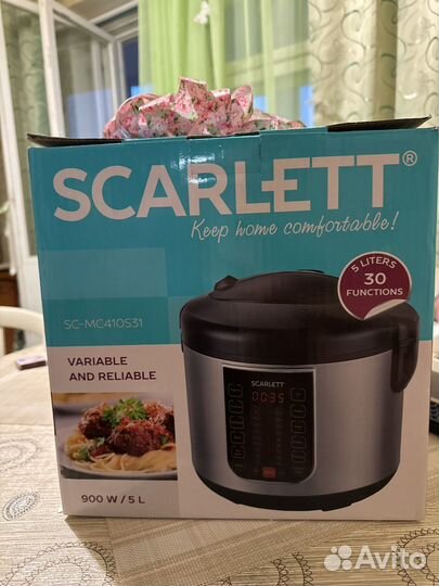 Мультиварка новая Scarlett