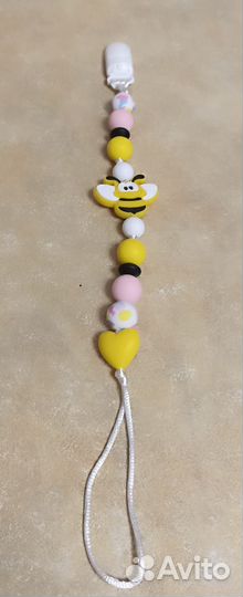 Силиконовый держатель для пустышки, грызунка