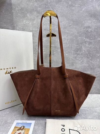 Сумка Polene замшевая