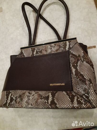 Сумка кожаная женская