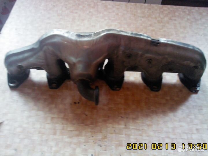 Фольксваген туарег коллектор выпускной