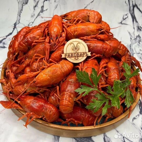 Раки живые И вареные