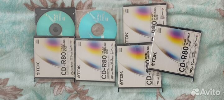 Диски CD dvd новые в ассортименте