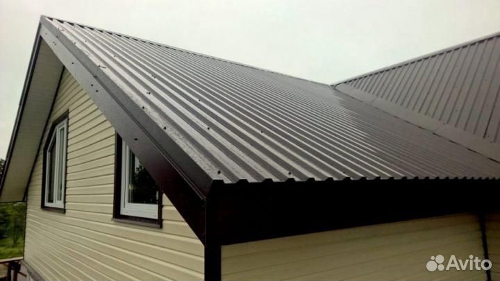 Профильное железо для забора и крыши