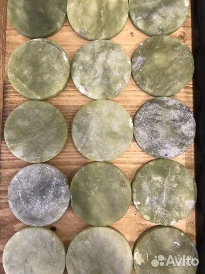 Нефритовый камень 5 шт