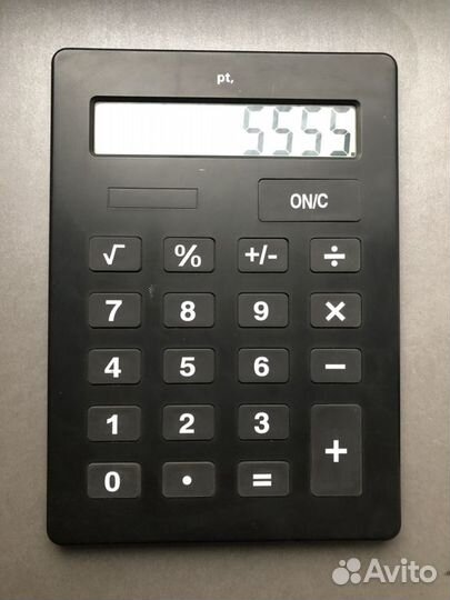 Калькулятор с большими клавишами