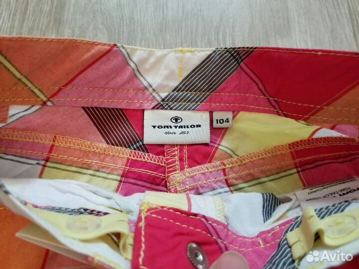 Новые Шорты/Бермуды Tom Tailor р.104 Хлопок Оригин