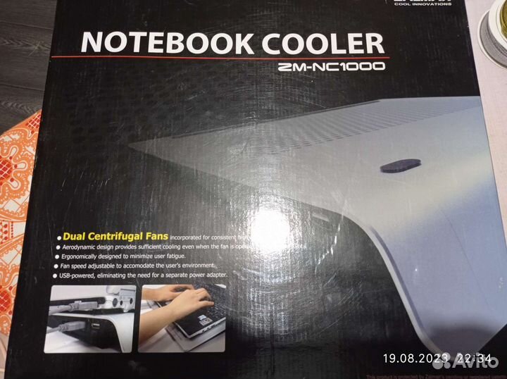 Подставка с охлаждением (кулер) для ноутбука