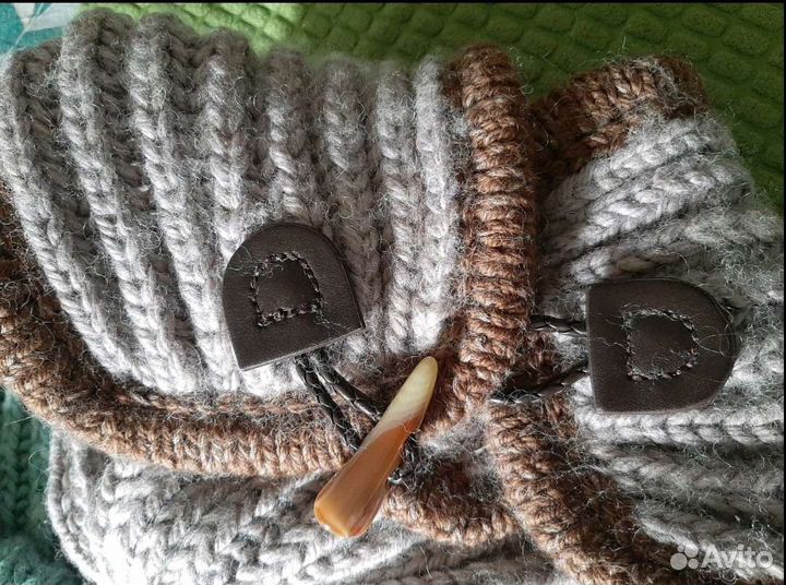 Шапка ушанка женская